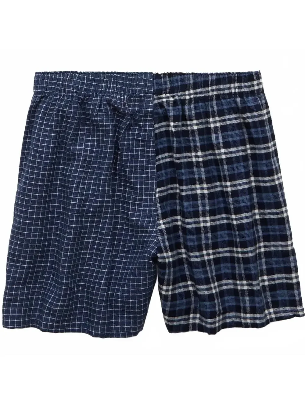 AEO Stretch Plaid Classic Boxer Short American Eagle NWT Navy Small